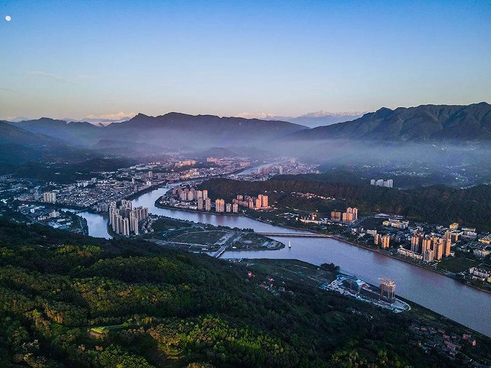 雅安雨城未来蓝图