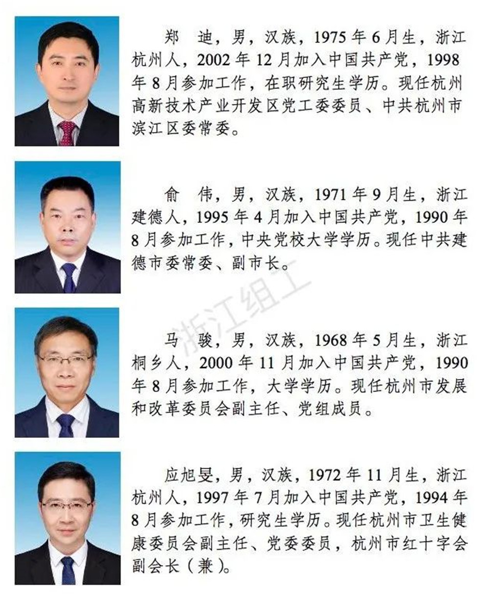 衢州市最新领导阵容揭晓：全新领导班子集体亮相